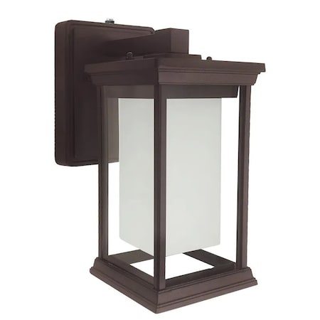 Westgate 10in. Residential Lanterns w/Photocell, Bronze, 12W, 3000K/4000K/5000K, Model M Lantern, M1 Style LRS-M1-MCT-P-ORB